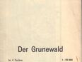 Landkarte - DER GRUNEWALD (4 cm-Karte) Maßtischblättern Nr. 3445 und 3545 [1938] in 15738