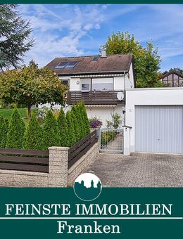 FIF– Ihr Familienparadies zum verlieben: Charmantes Einfamilienhaus mit Einliegerwohnung, idyllischem Garten und Pool. - Adelsdorf
