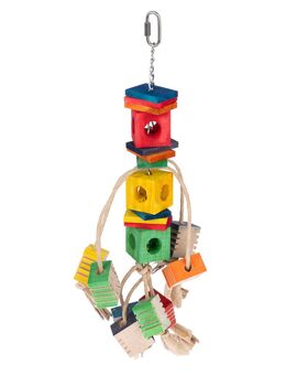 TIAKI Vogelspielzeug Groovy Dancer - ca. L 46 x B 11 cm