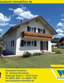 EIN LIEBENSWERTES ZUHAUSE IN SONNIGER LAGE MIT UNVERBAUBAREM ALPENBLICK - Marktoberdorf