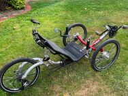 Liegerad Trike ICE "QNT 20" in der Farbe rot - Baiersdorf