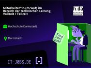 Mitarbeiter*in (m/w/d) im Bereich der technischen Leitung Vollzeit / Teilzeit - Darmstadt