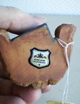 Gilde-Teddy,Keramik,Handarbeit,Alt,ca. 7,5 cm - Linnich