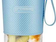 grossag Akku-Smoothie-Maker to-go Hellblau - MX 10.08 1380, 67 W