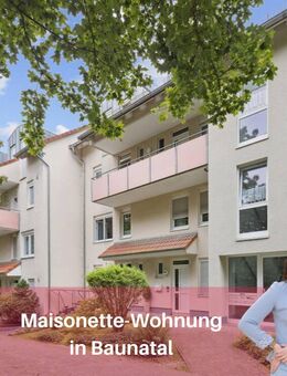 Maisonette-Wohnung mit Balkon, Carportstellplatz und Wohlfühlfaktor - Baunatal