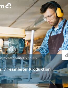 Vorarbeiter / Teamleiter Produktion (m/w/d) - Pfreimd