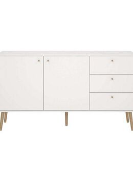 andas Sideboard Bodo, Aufbewahrung, Schubladenschrank, Sideboard, Kommode mit 2 Türen, 3 Schubladen, Breite 147 cm