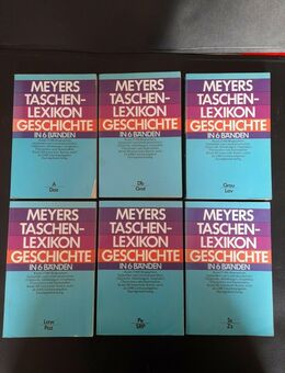 Meyers Taschenlexikon Geschichte: in 6 Banden als Set - Essen