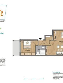 Tolle 2 ZKB Wohnung in bester Lage, NEUBAU! - Hannover