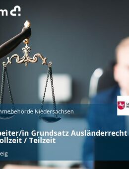 Sachbearbeiter/in Grundsatz Ausländerrecht (m/w/d) Vollzeit / Teilzeit - Braunschweig