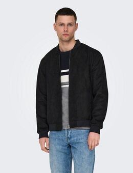 ONLY & SONS Bomberjacke ONSLUCAS FAKE SUEDE BOMBER OTW