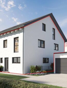 Neubau-DHH mit Garage und Stellplatz in ruhiger Lage!!! - Ergolding