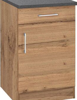 KOCHSTATION Unterschrank KS-Colmar 50 cm, mit Metallgriff, für viel Stauraum
