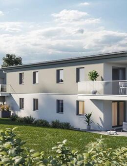 NEUBAU WOHNEN AM AMSELWEG - 2-Zimmer-Eigentumswohnung MIT GARTEN - Ellingen