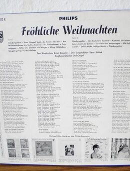 Der Kinderchor Erich Bender-Der Jugendchor Vera Schink-Fröhliche Weihnachten-Vinyl-LP,Philips,1961 - Linnich