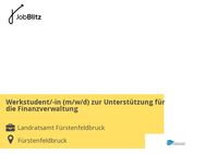 Werkstudent/-in (m/w/d) zur Unterstützung für die Finanzverwaltung - Fürstenfeldbruck