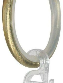 GARESA Gardinenring Ring mit Haken, (20-St), für Durchmesser bis 20mm, einfache Montage