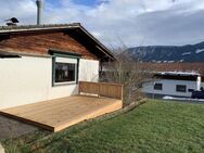 Charmante Bungalow-Wohnung mit Panoramablick und großzügiger Sonnenterrasse in Törwang - Samerberg