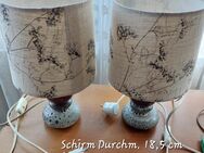 2 schöne Vintage Nachttischlampen ca. 70er Jahre . Guter Zustand - Hannover