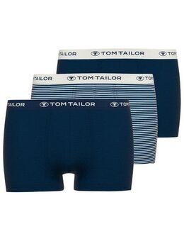 TOM TAILOR Boxershorts Buffer (3er Pack) mit Logobund