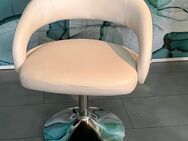 Drehbare Sessel weiß Kunstleder - München