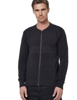 Rusty Neal Strickjacke im trendigen Ripp-Design