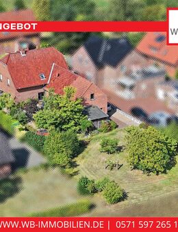 Tolles Zweifamilienhaus in ruhiger Wohnlage in Windheim - Petershagen