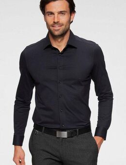 OLYMP Langarmhemd Luxor 24/Seven modern fit Jerseyshirt mit geruchshemmenden Materialeigenschaften