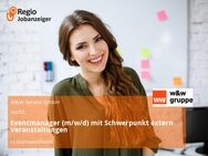 Eventmanager (m/w/d) mit Schwerpunkt externe Veranstaltungen - Kornwestheim