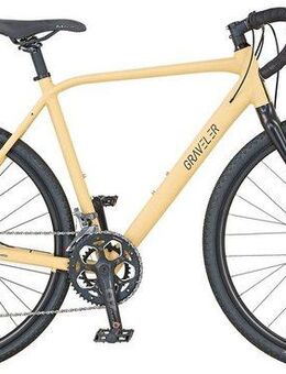 Prophete Gravelbike Graveler, 16 Gang Shimano Claris Schaltwerk, Kettenschaltung, für Herren, Kettenschaltung