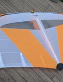 VAYU EOS orange/white 5.0*Testwing* in 17509