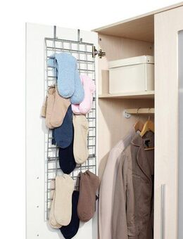 Ruco Hängeaufbewahrung Organizer für Accessoires, Kleideraufbewahrung für Schranktür oder Kleiderstange, Made in Germany