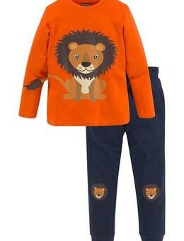 KIDSWORLD Shirt & Hose 2tlg. Set Langarmshirt+Hose (Set, 2-tlg) mit Löwendruck