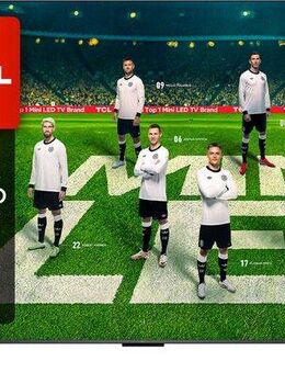 TCL 65Q6CX1 Mini-LED-Fernseher (164 cm/65 Zoll, 4K Ultra HD, Google TV, Smart-TV, 4K Multi-HDR Dolby Vision, 144Hz, ONKYO Dolby Atmos, Apple Airplay 2)