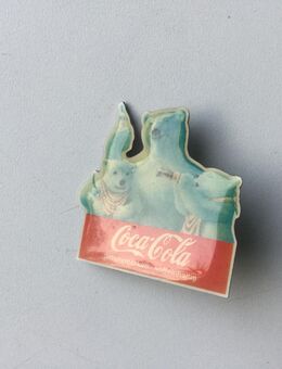 Coca-Cola Sammler Pin Eisbären Blau - Fulda