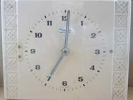 Alte Porzellanuhr Wanduhr Diehl W 2341 funktioniert einwandfrei - Amberg