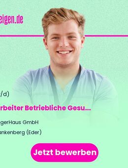 Mitarbeiter (w/m/d) Betriebliche Gesundheitsförderung - Frankenberg (Eder)