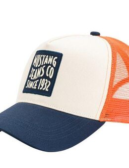 MUSTANG Baseball Cap Hinten mit Netzeinsatz, Größe individuell verstellbar