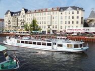 IMMOBERLIN.DE - Großzügige Altbauwohnung mit Balkon für Wohnen und/oder Gewerbe im Regierungsviertel an der Spree - Berlin