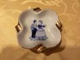 Aschenbecher Porzellan/ quadratisch/ Vintage/ 50er/60er-Jahre in 47169