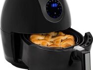 PRINCESS Heißluftfritteuse XXL 182050 mit 5,2L, Digitales Touchscreen, 1700 W, 7 Programme, Ohne ÖL, Aerofryer, Schwarz