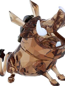 Swarovski Dekofigur Kristallfigur Sammelfigur The Lion King Pumbaa (1 St), Swarovski® Kristall