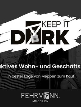 Attraktives Wohn- und Geschäftshaus in bester Lage von Meppen zum Kauf - Meppen