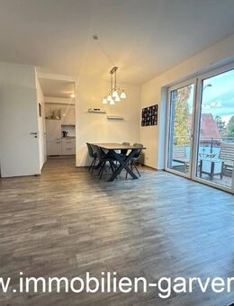 Wohnen im Ortskern von Borken-Weseke Moderne 3-Zimmer-Wohnung im 1. Obergeschoss mit Balkon - Borken