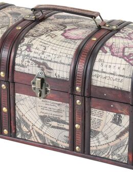 HMF Schatztruhe Kuba Holztruhe Holzkiste Schatzkiste #6410-159 - Birkenfeld (Baden-Württemberg)