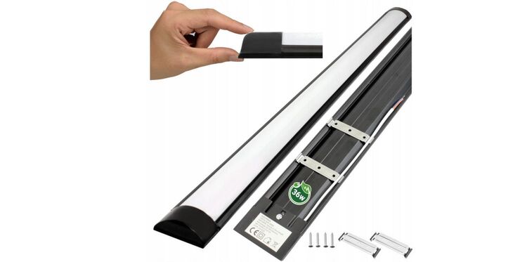 LED Industrielampe Werkstattlampe Zimmerlampe Panel 1500mm 36W Set 1 - Ingolstadt