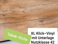 120m² - Klick-Vinyl Boden mit Trittschalldämmung Orginalverpackt - Hohberg