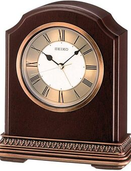 Seiko Tischuhr QXE018B Quarzuhr, Wohnzimmer, Esszimmer, Arbeitszimmer, Büro