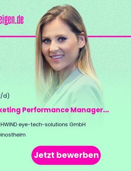Marketing Performance Manager (m/w/d) - Kleinostheim
