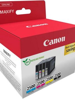 Canon PGI-2500 BK/C/M/Y Tinte Multipack Tintenpatrone